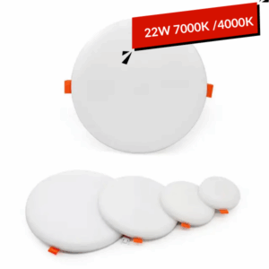 spot 3d réglable rond 22w 7000k/4000k